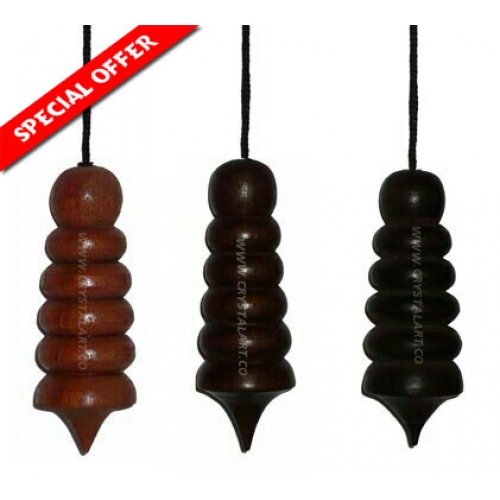 Tikal Pointed Wooden Pendulum