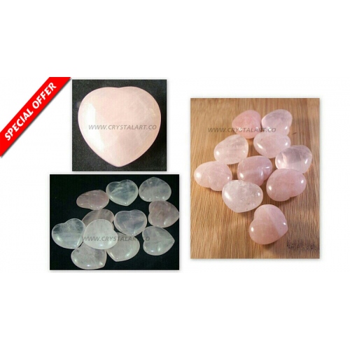Pink Rose Big Size Puffy Loose Hearts