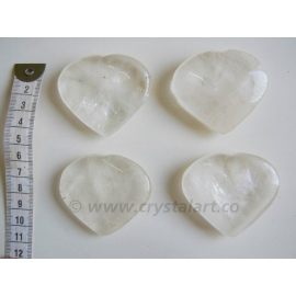 Crystal Quartz Big Size Heart