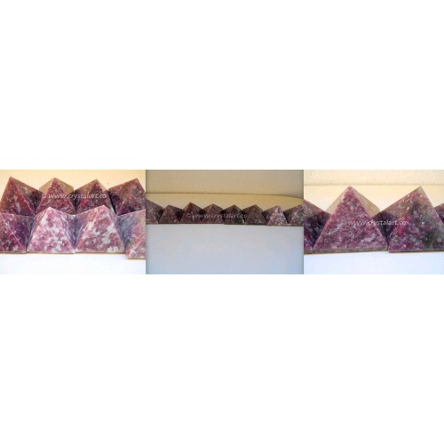 Lepidolite Big Size Pyramid