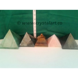 Mix Gemstone Big Size Pyramid