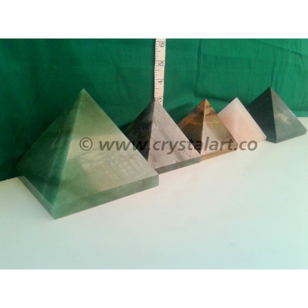 Mix Gemstone Big Size Pyramid