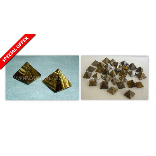 Tiger Eye Small Size Pyramid