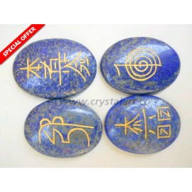 Lapis Lazuli Stone Reiki Cabochon Set