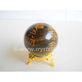 TIGER EYE REIKI SPHERES