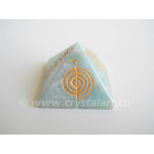 AMAZONITE USAI REIKI PYRAMID