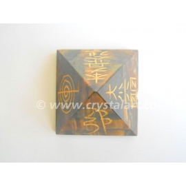 TIGER EYE USAI REIKI PYRAMID