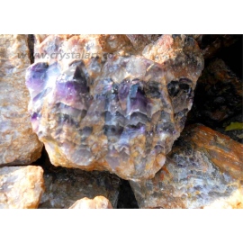 Amethyst Agate Rocks Rough Stone