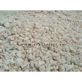Indian Rose Quartz Rocks Rough Stone Mines