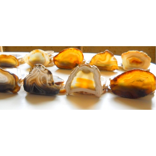 Banded Agate Slices