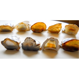 Banded Agate Slices