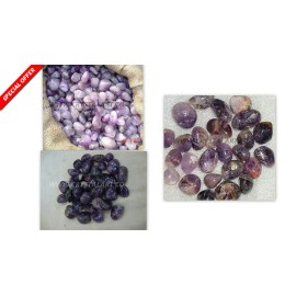 Amethyst Agate Tumbled Pebbles Stone