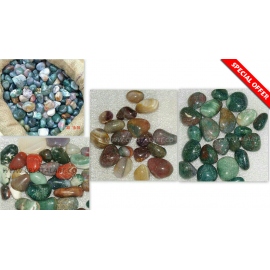 Fancy Agate Tumbled Pebbles Stones