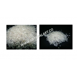 White-King Agate Chips