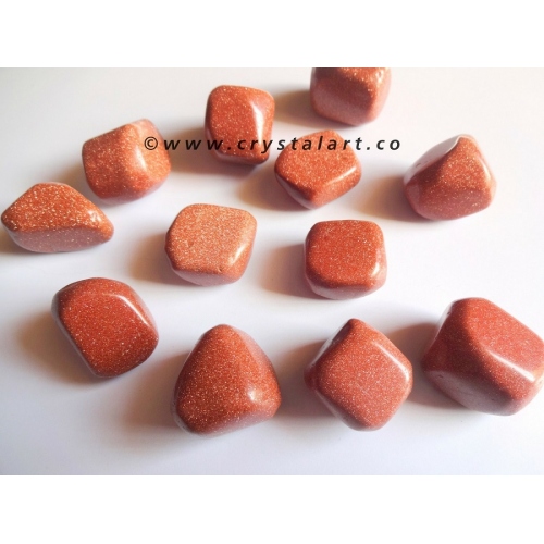 Goldstone Polished Tumbled Pebbles Stone