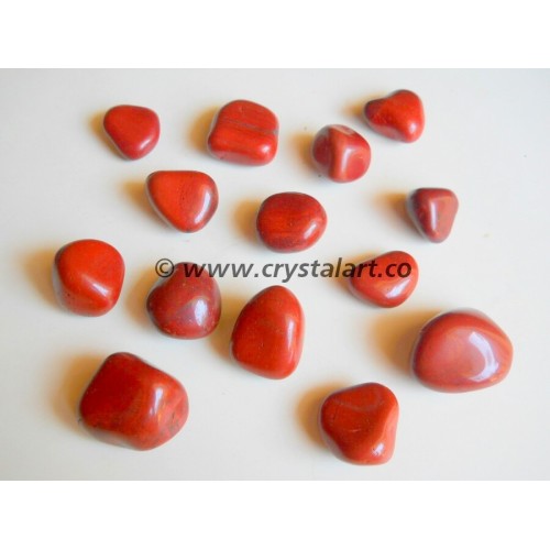 Red Jasper High Graded Tumbled Pebbles Stone