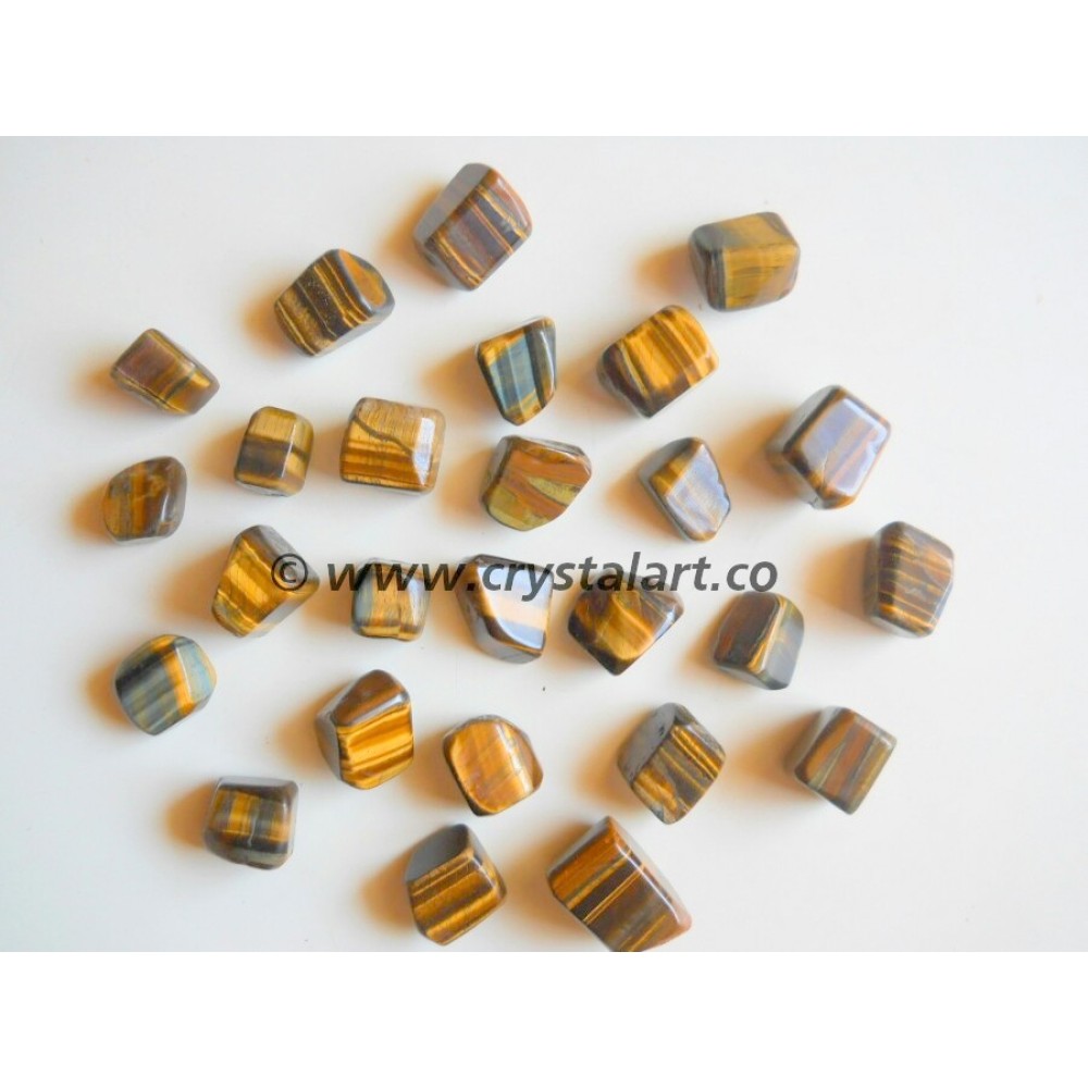 Tiger Eye Tumbled Pebbles Stone