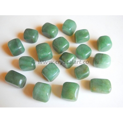Green Aventurine Tumbled Pebbles Stone