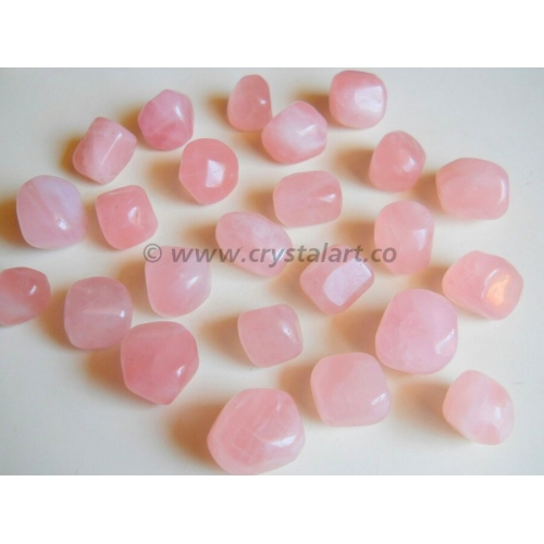 Rose Quartz Tumbled Pebbles Stone