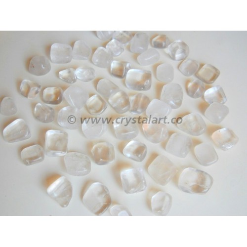 Crystal Quartz Tumbled Pebbles Stone