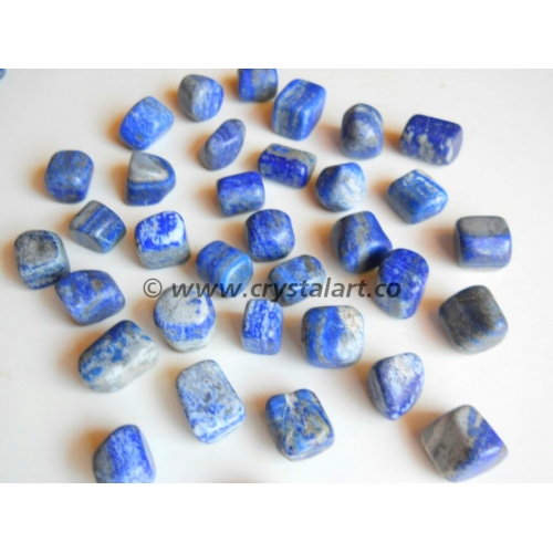 Lapis Lazuli Low Graded Tumbled Pebbles Stone