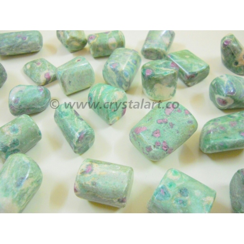 Ruby Zoisite Tumbled Pebbles Stone