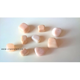 Cream Moonstone Tumbled Pebbles Stone