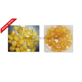 Yellow Onyx Dyed Tumbled Pebbles Stone