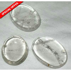 Crystal Quartz Worry Stone