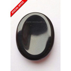 Black Agate Worry Stones