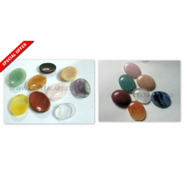 Mix Gemstone Worry Stones
