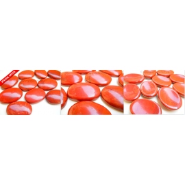 Red-Jasper Worry Stones